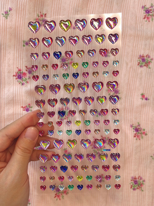 ♡ heart stickers 2