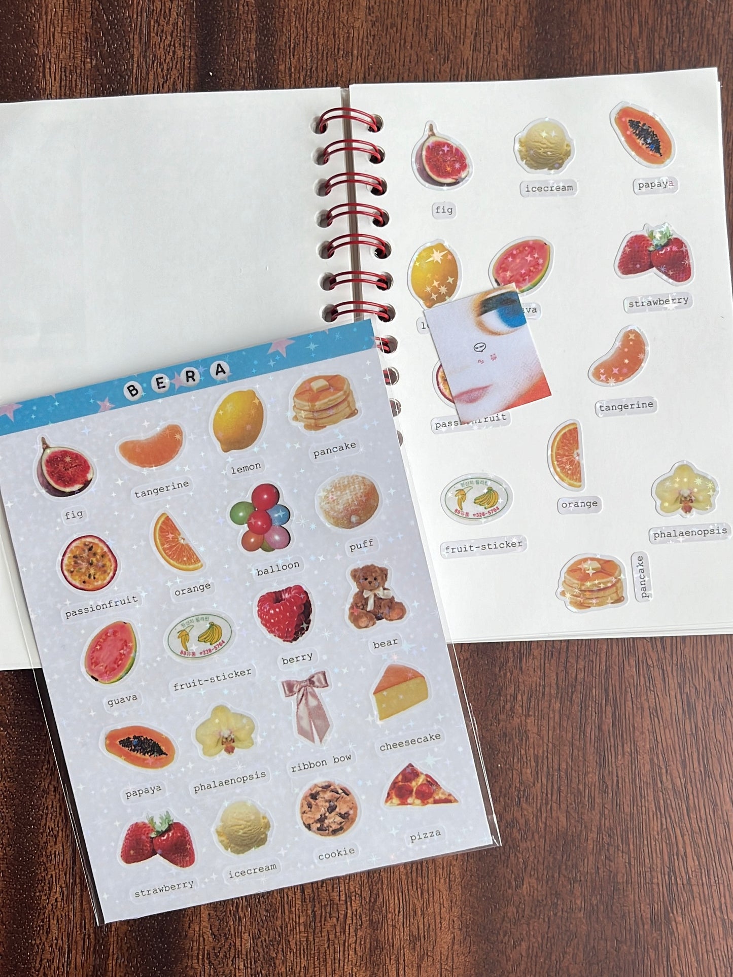fruit and trinket stickersheet