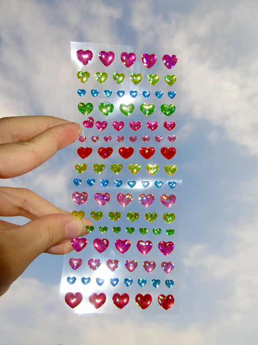 ♡ heart stickers