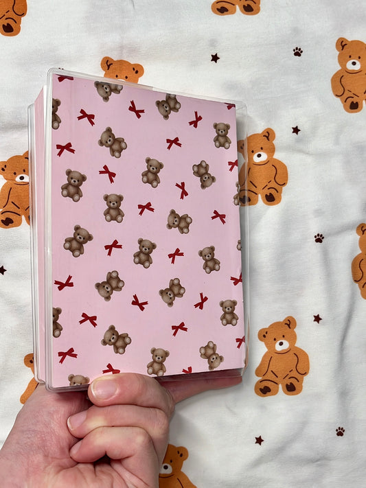♡ mini bear notebook