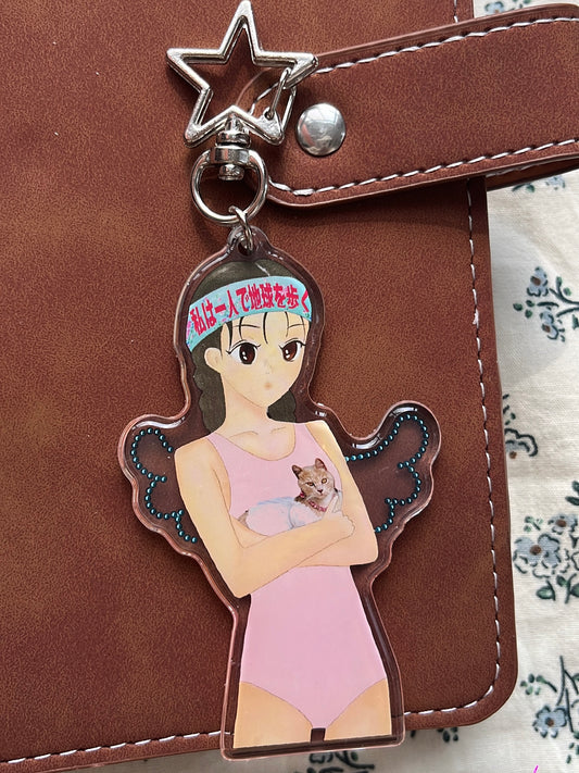 notebook & bag charm | 𝓌𝒾𝓃𝑔𝑒𝒹 𝒶𝓃𝑔𝑒𝓁🪽