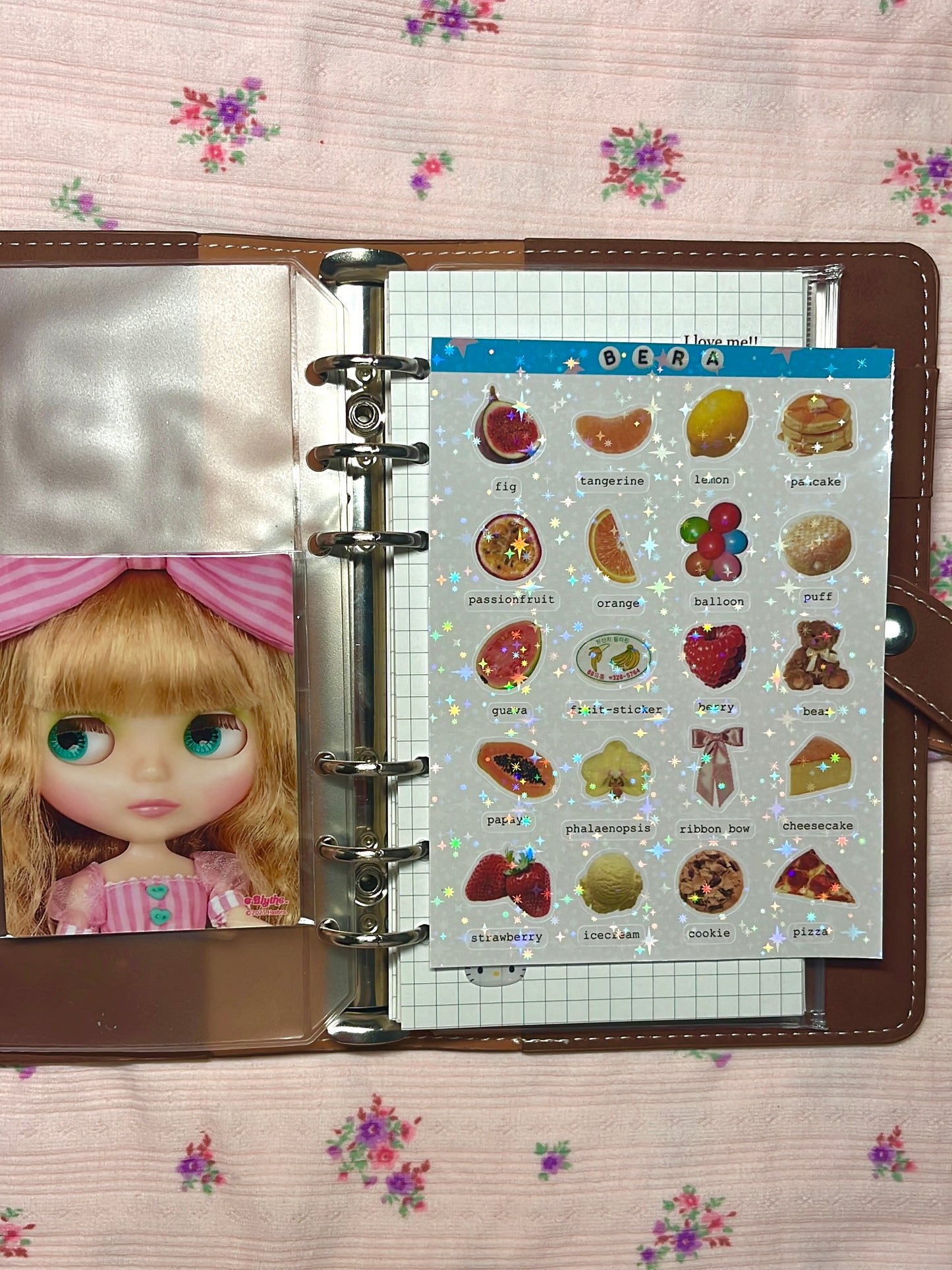 fruit and trinket stickersheet